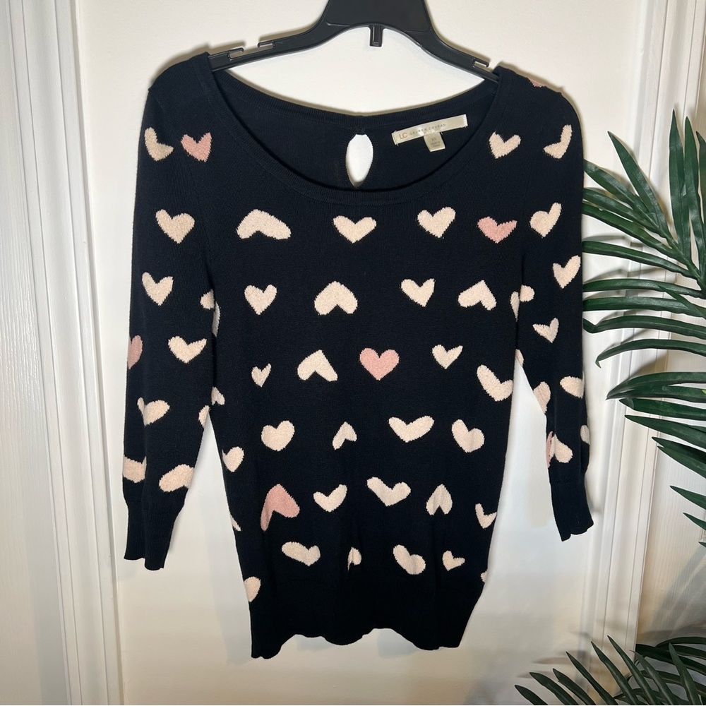 🤍Lauren Conrad Heart Sweater